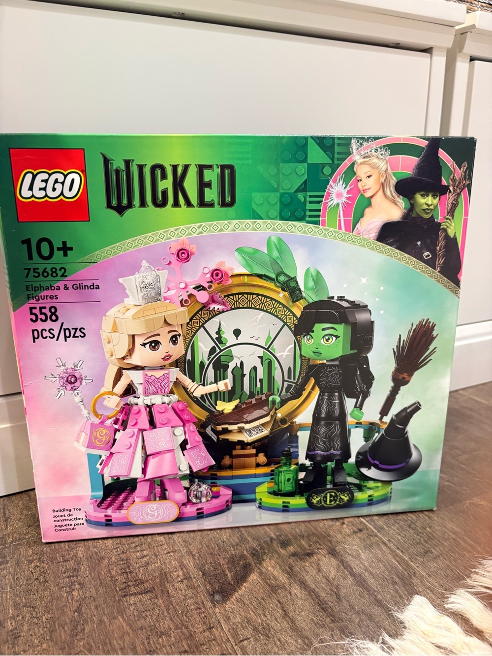 NIB LEGO 75682 - Wicked Elphaba & Glinda Figures Set